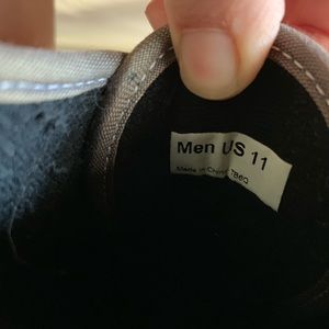 men’s suede gray vans